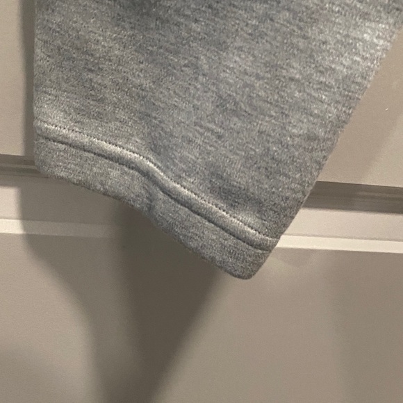 Puma Mens Small Light Gray and Black Sweatpants - Picture 7 of 7